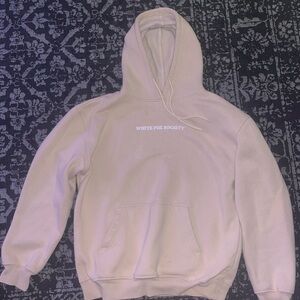 White Fox Boutique Cream Hoodie